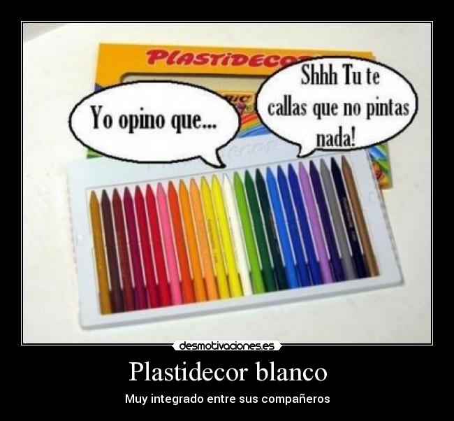 Plastidecor blanco -