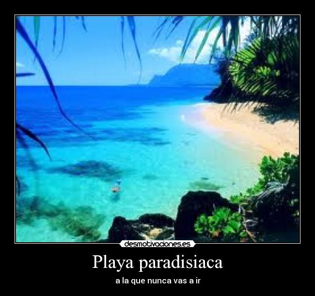 Playa paradisiaca -