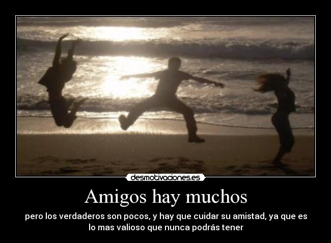 Amigos hay muchos - 