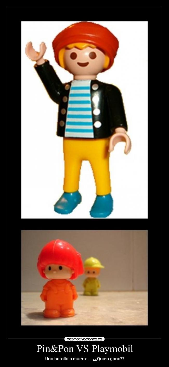 Pin&Pon VS Playmobil -