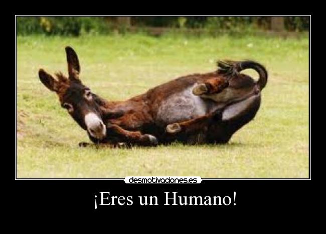 ¡Eres un Humano! -