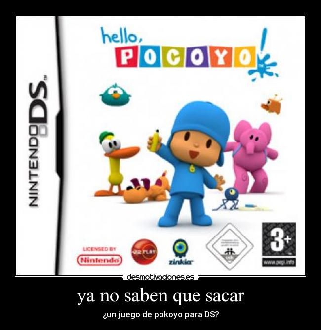 ya no saben que sacar -