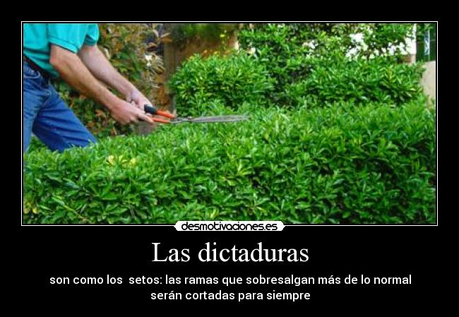 Las dictaduras -