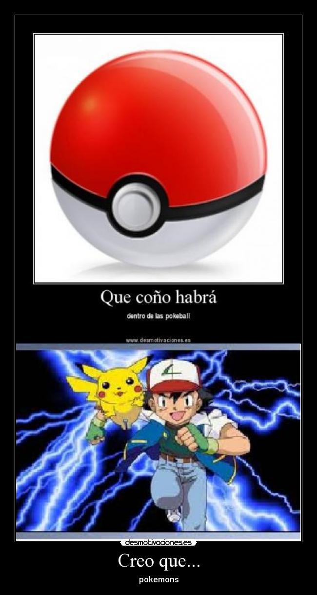 Creo que... - pokemons