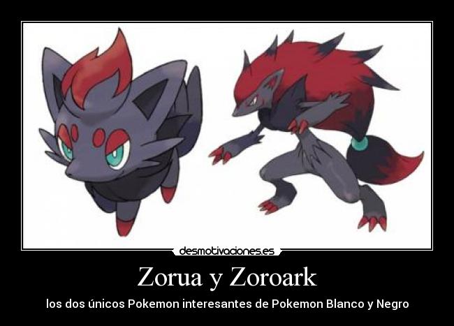 Zorua y Zoroark -