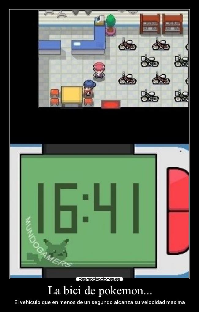 La bici de pokemon... - 