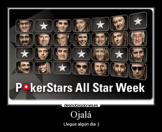 Ojalá - Llegue algún día :)