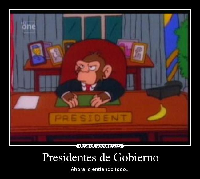 Presidentes de Gobierno -