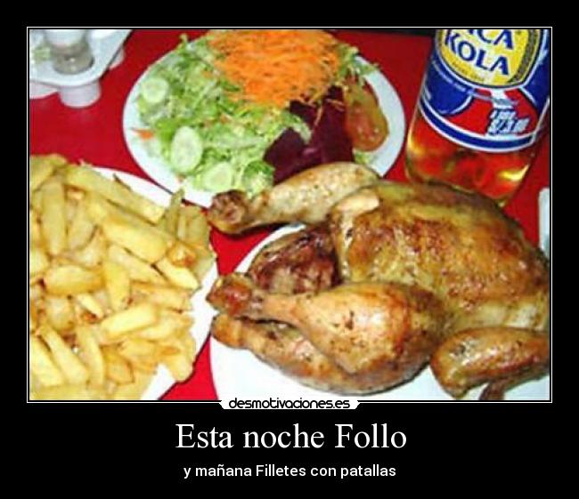 Esta noche Follo - 