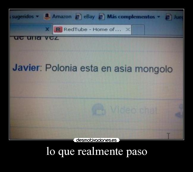 lo que realmente paso - 