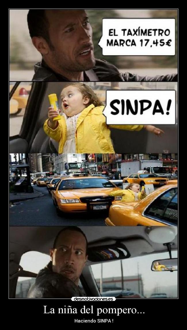 La niña del pompero... - Haciendo SINPA !