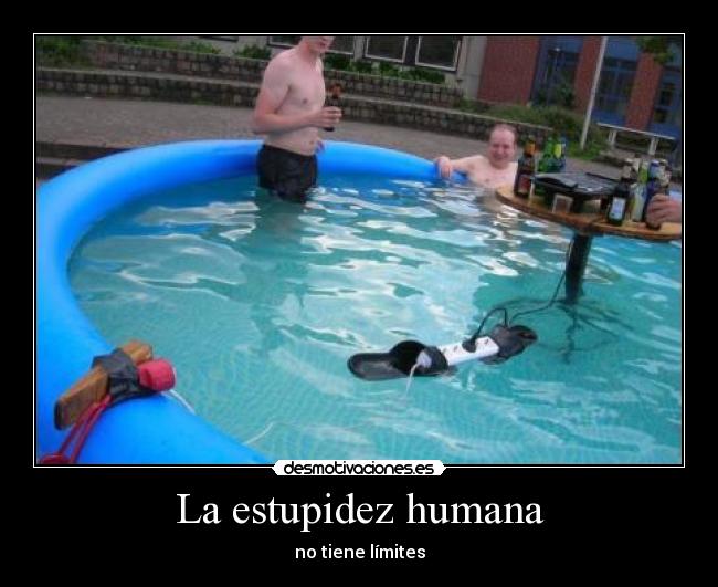 La estupidez humana - no tiene límites