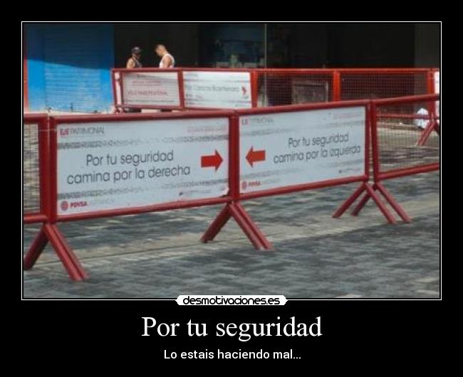 Por tu seguridad - 