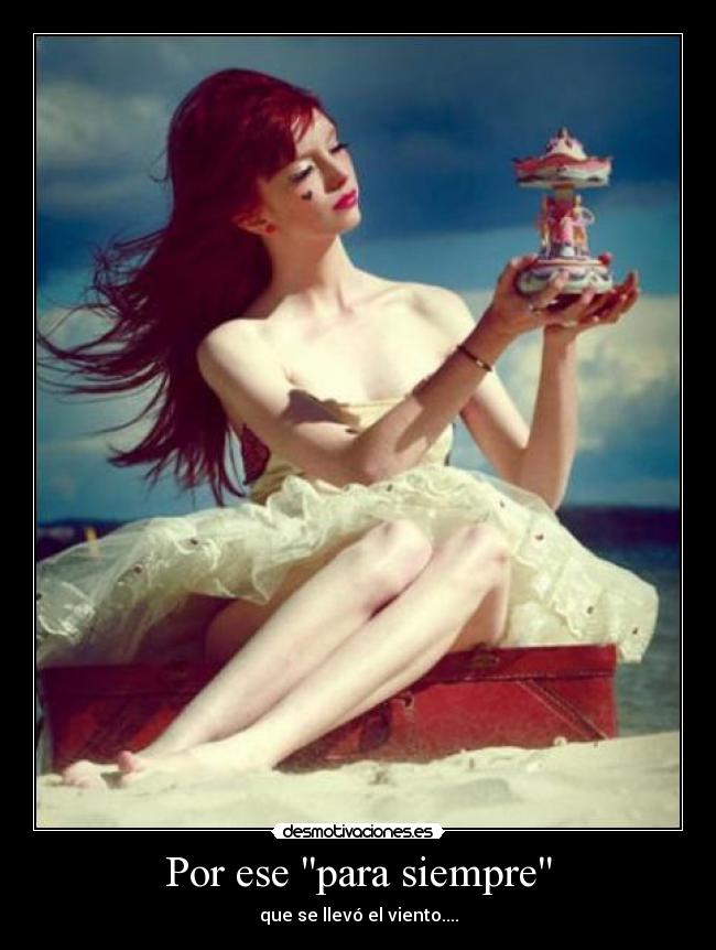 Por ese para siempre -
