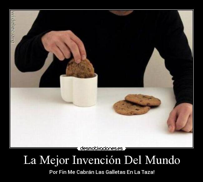 La Mejor Invención Del Mundo - Por Fin Me Cabrán Las Galletas En La Taza!