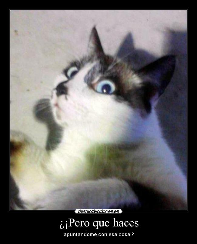 ¿¡Pero que haces -