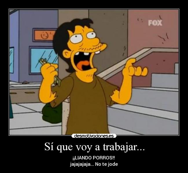 carteles los simpson desmotivaciones