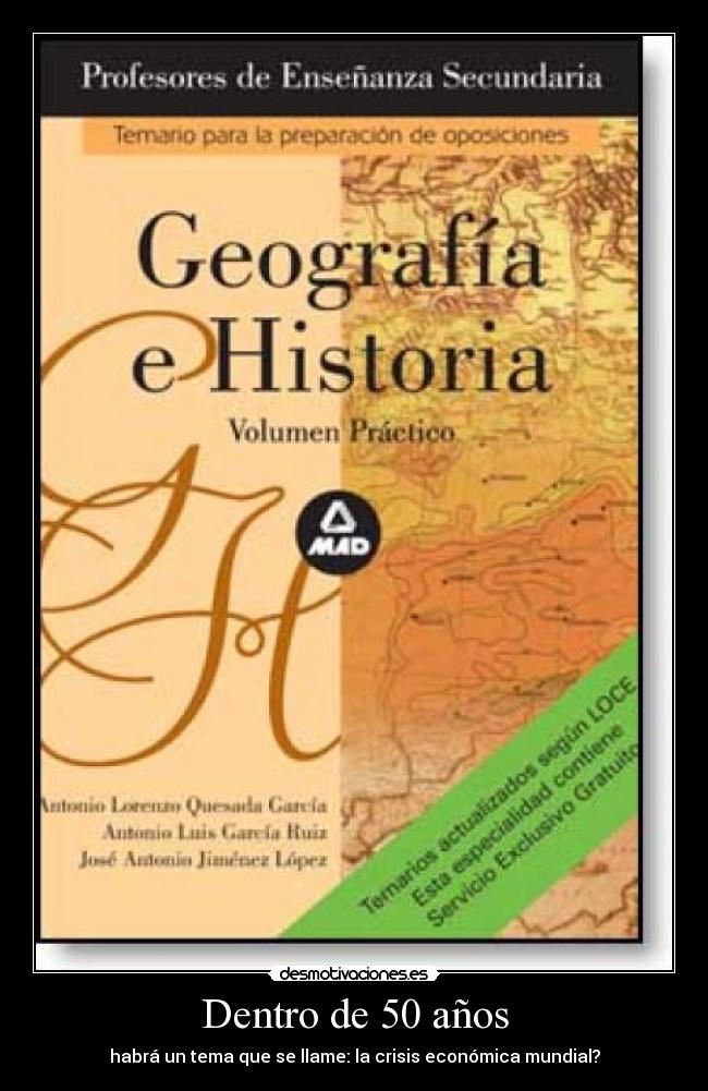 Dentro de 50 años -