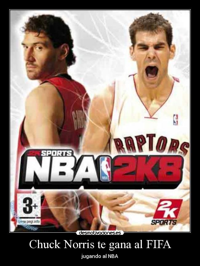 Chuck Norris te gana al FIFA -
