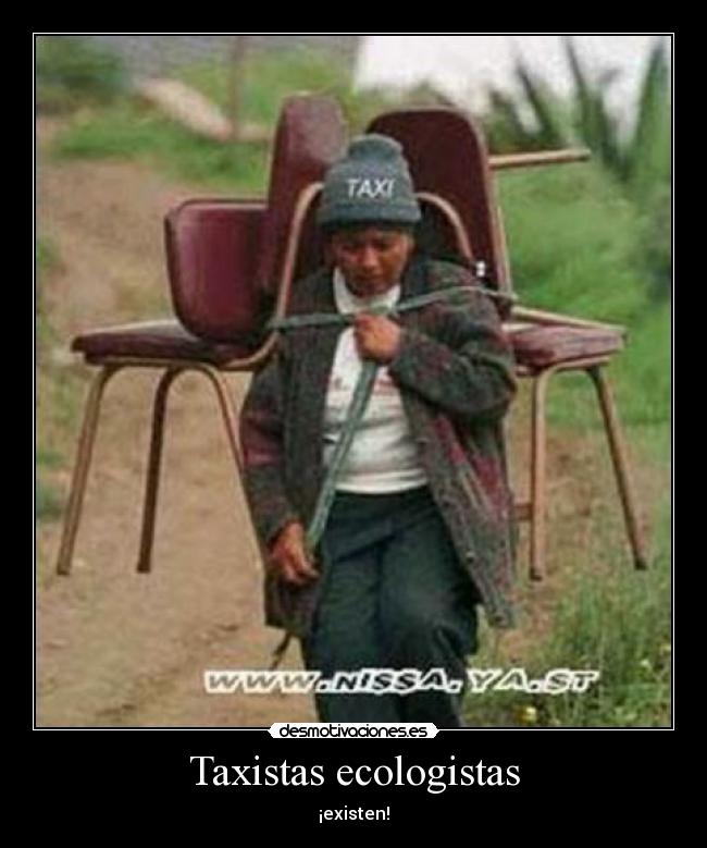 Taxistas ecologistas -