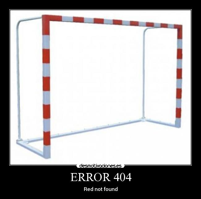 ERROR 404 - Red not found