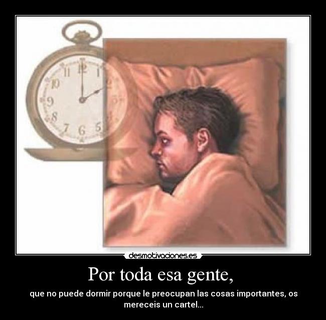 carteles dormir desmotivaciones