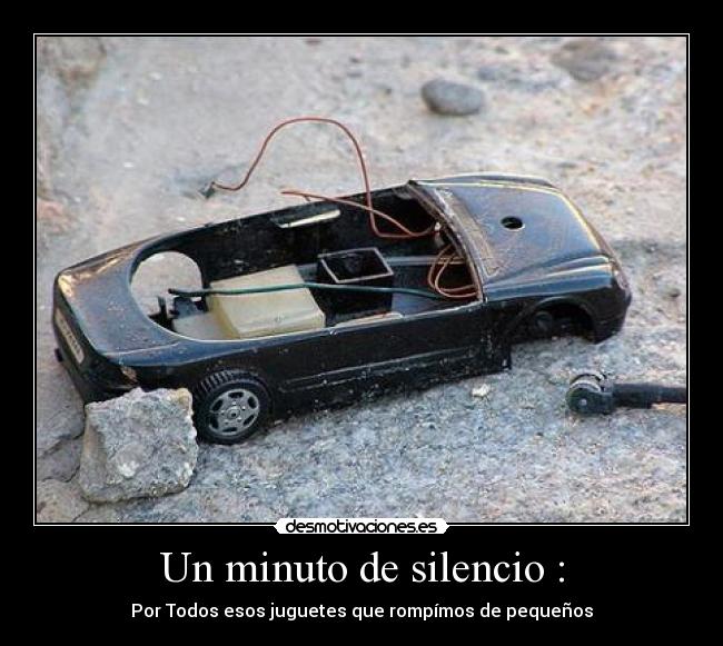Un minuto de silencio : -