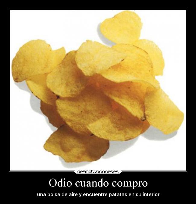 Odio cuando compro - 