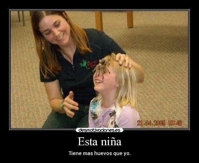 Esta niña -