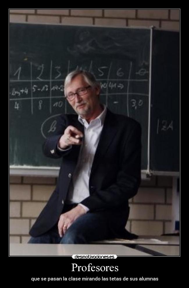 Profesores -