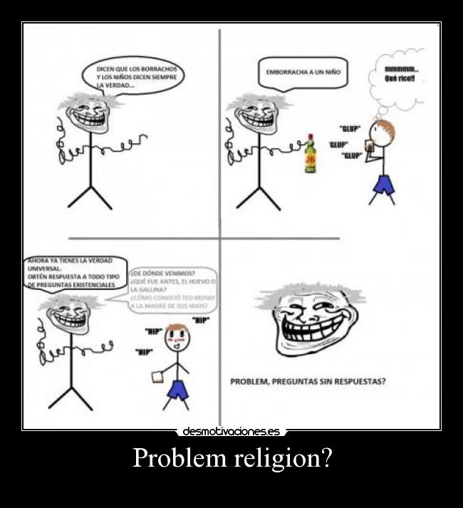 Problem religion? -