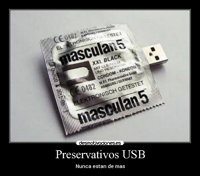 Preservativos USB - 