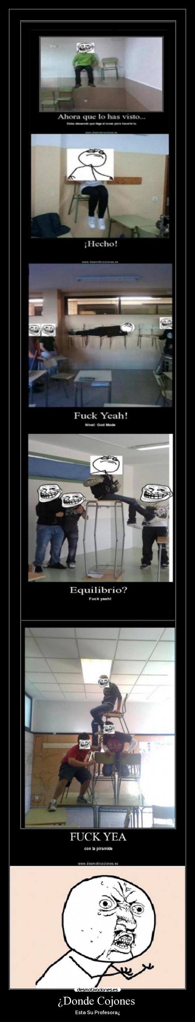 ¿Donde Cojones - Esta Su Profesora¿