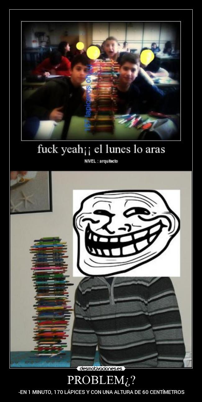 carteles problem desmotivaciones