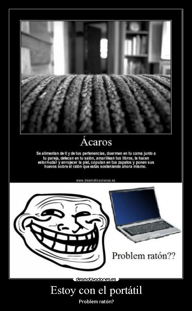 Estoy con el portátil - Problem ratón?