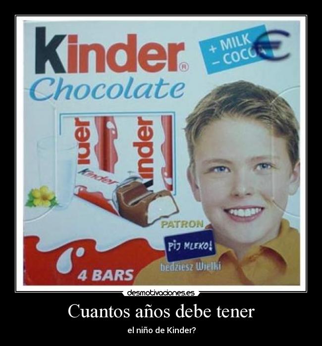 Cuantos años debe tener -