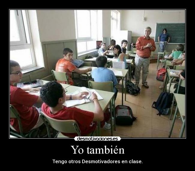 Yo también -