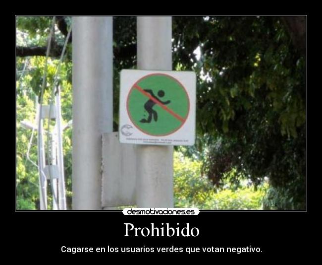 Prohibido -