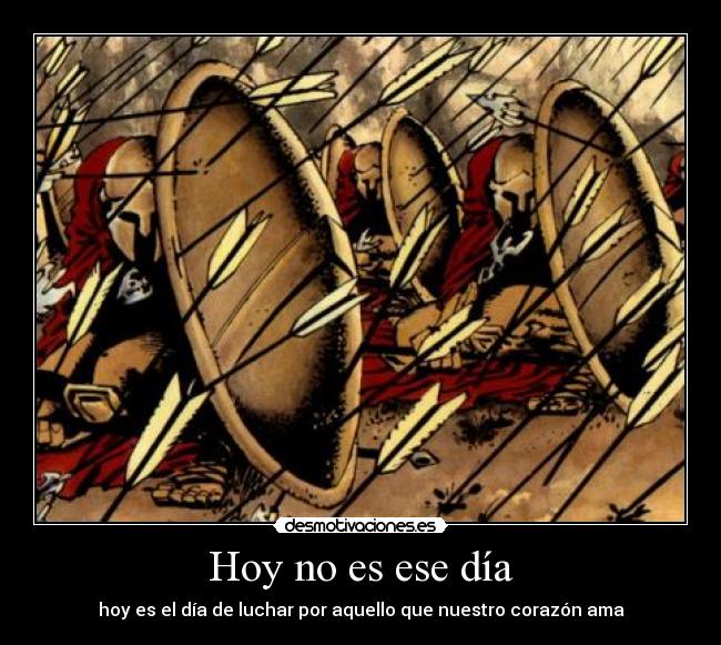 Hoy no es ese día -