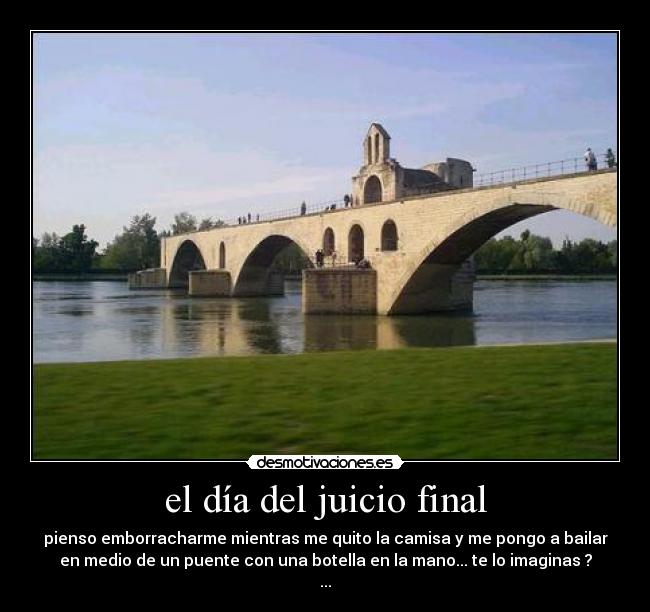 el día del juicio final -