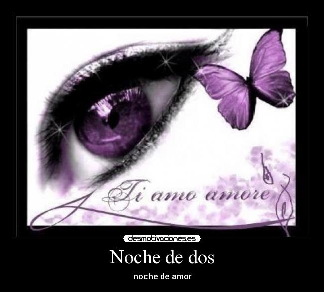 Noche de dos -