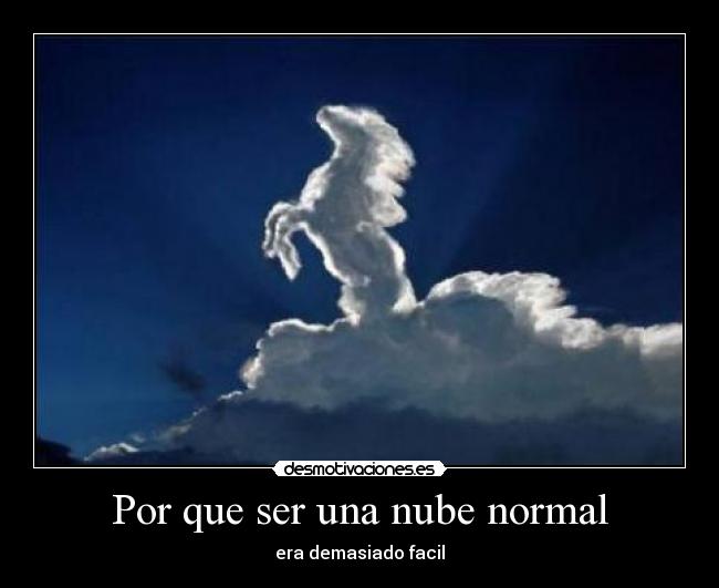 carteles nubes desmotivaciones