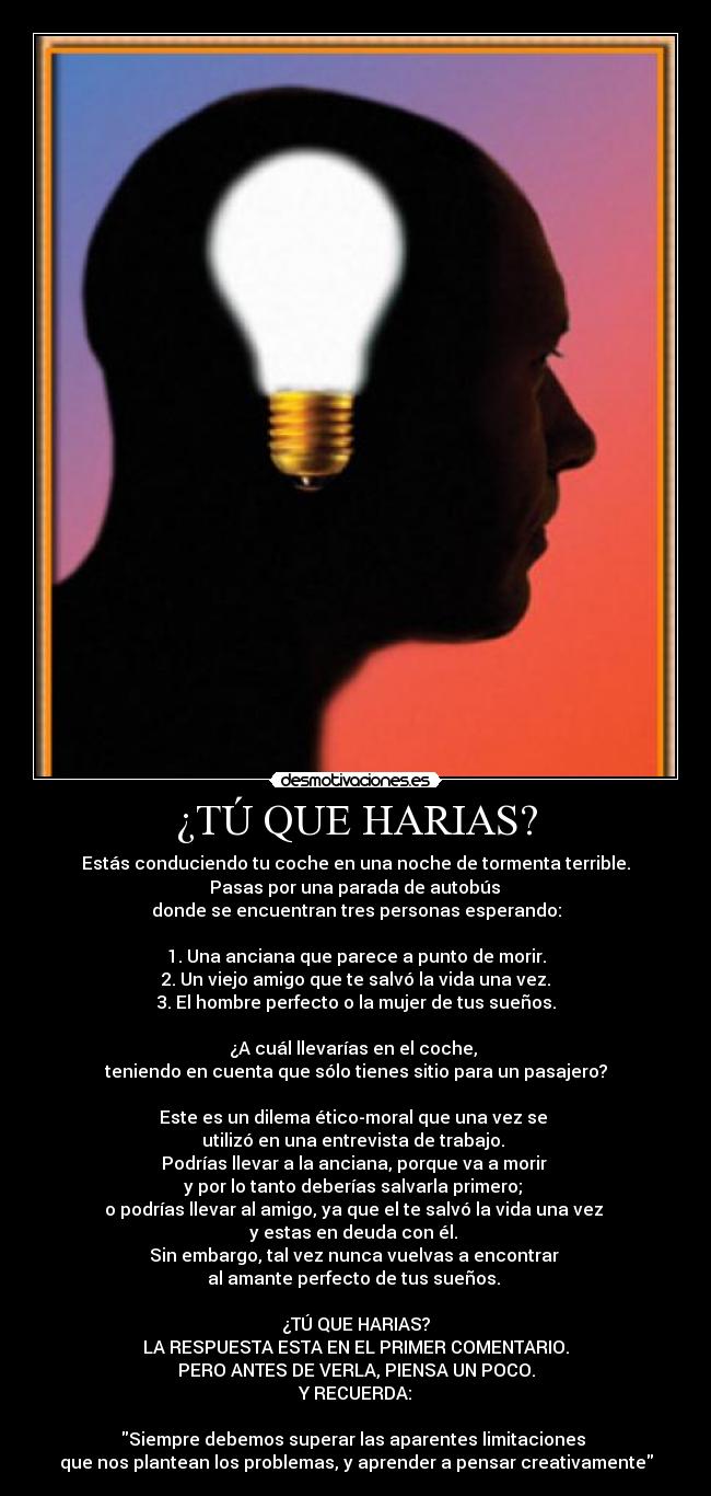 carteles acertijotu que harias comentarios adivinanza desmotivaciones