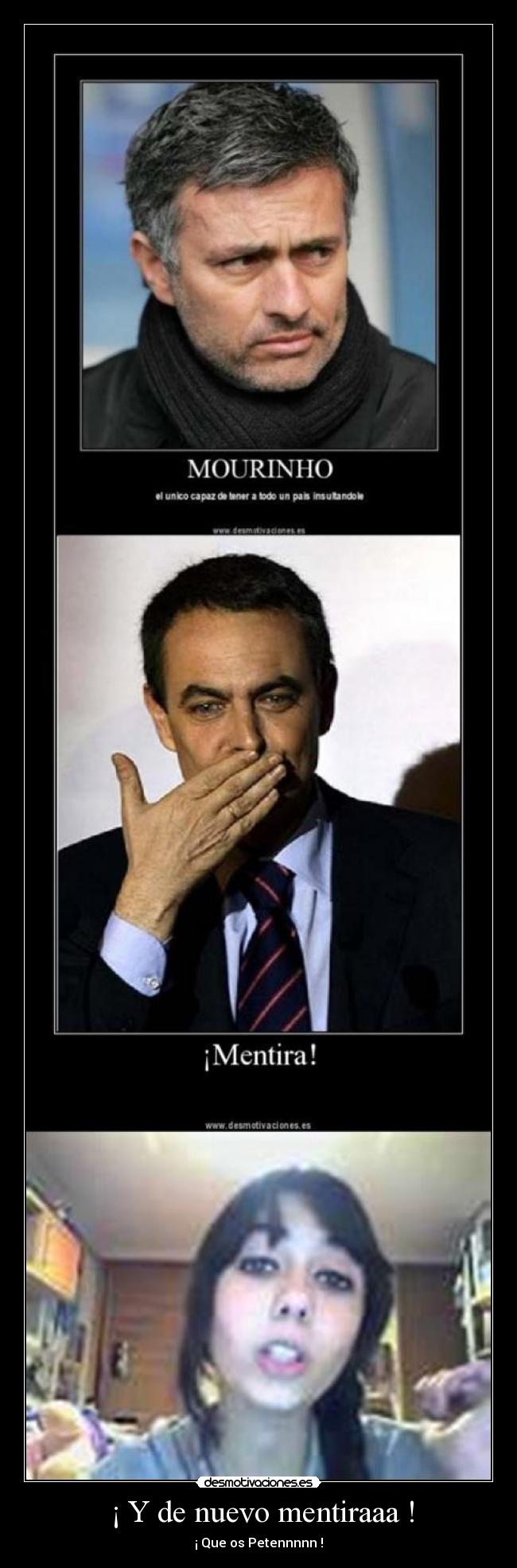 ¡ Y de nuevo mentiraaa ! -