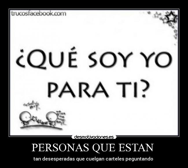 PERSONAS QUE ESTAN -