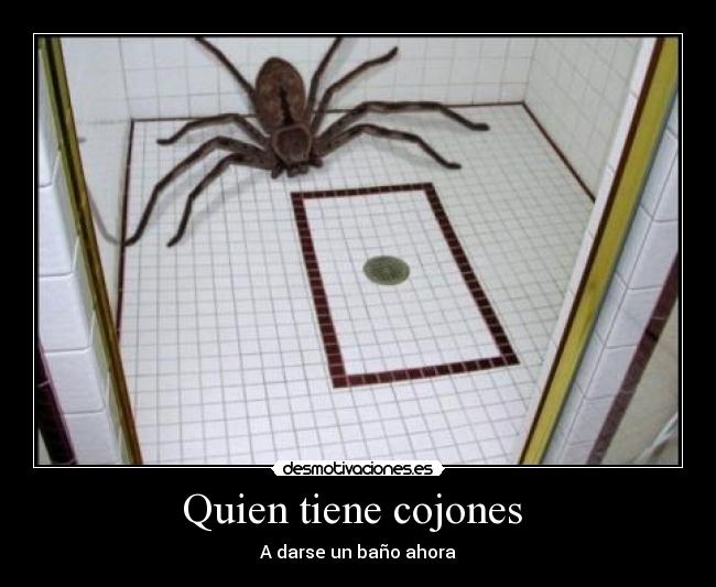 Quien tiene cojones - A darse un baño ahora