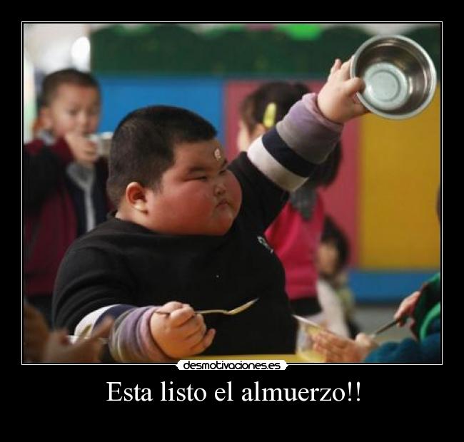 Esta listo el almuerzo!! - 
