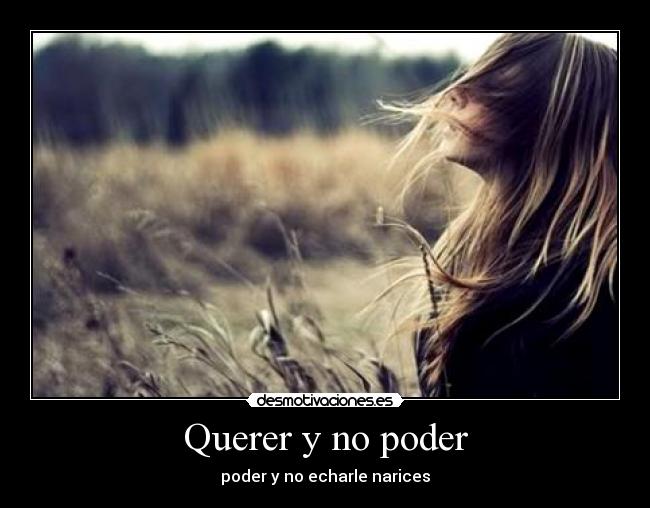 Querer y no poder - 