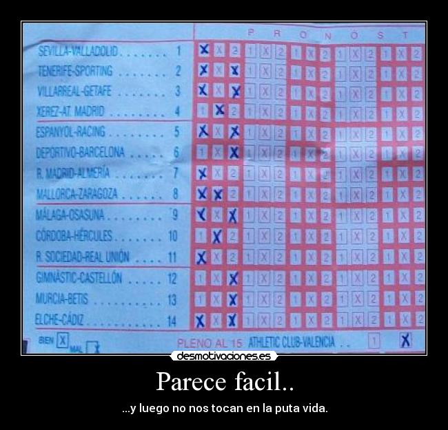 Parece facil.. - 