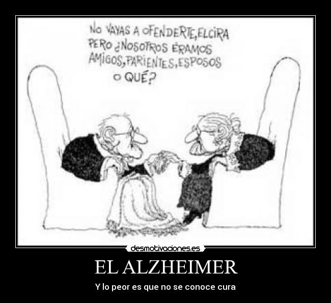 EL ALZHEIMER -